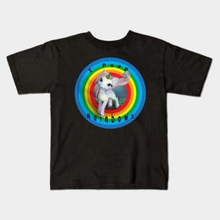 I Poop Rainbows Kids T-Shirt